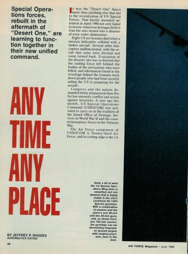 Airman Mag June 1988 1/7