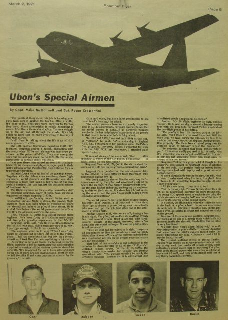 Phantom Flyer Mar 1971 Pg 2/3